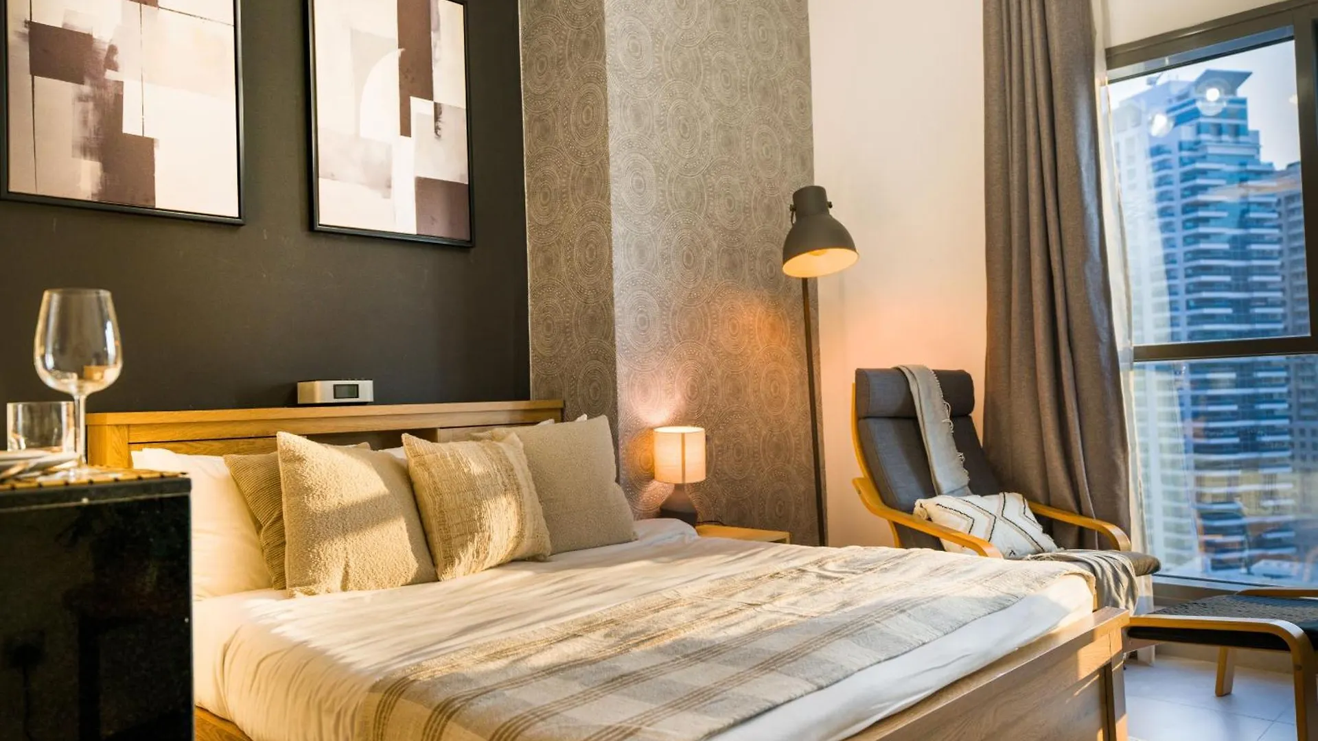 Easygo- Comfy Stu In Dubai Marina -Zum04 Lägenhet